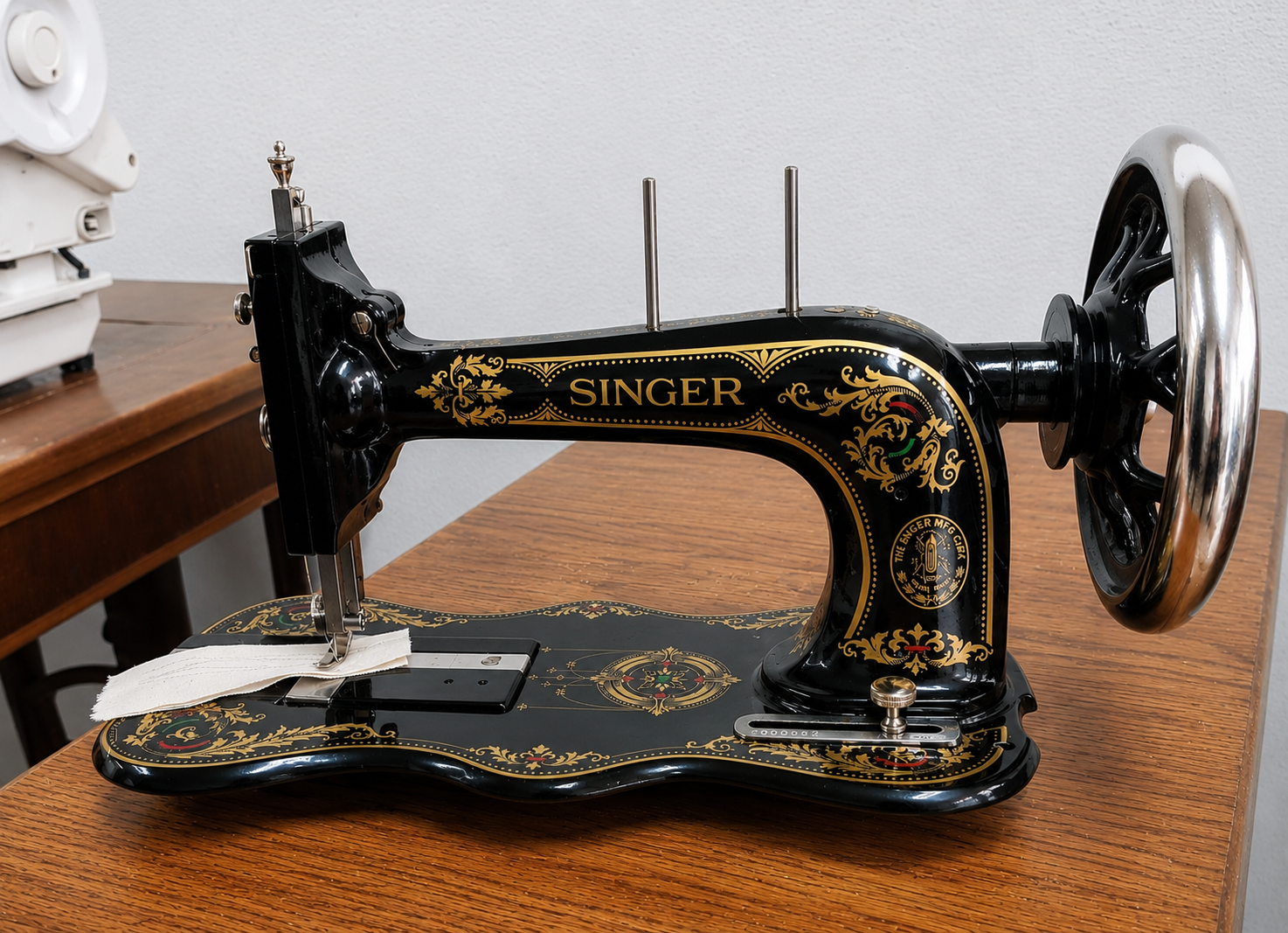 Máquina Singer restaurada